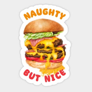 Big Juicy Cheeseburger Sticker